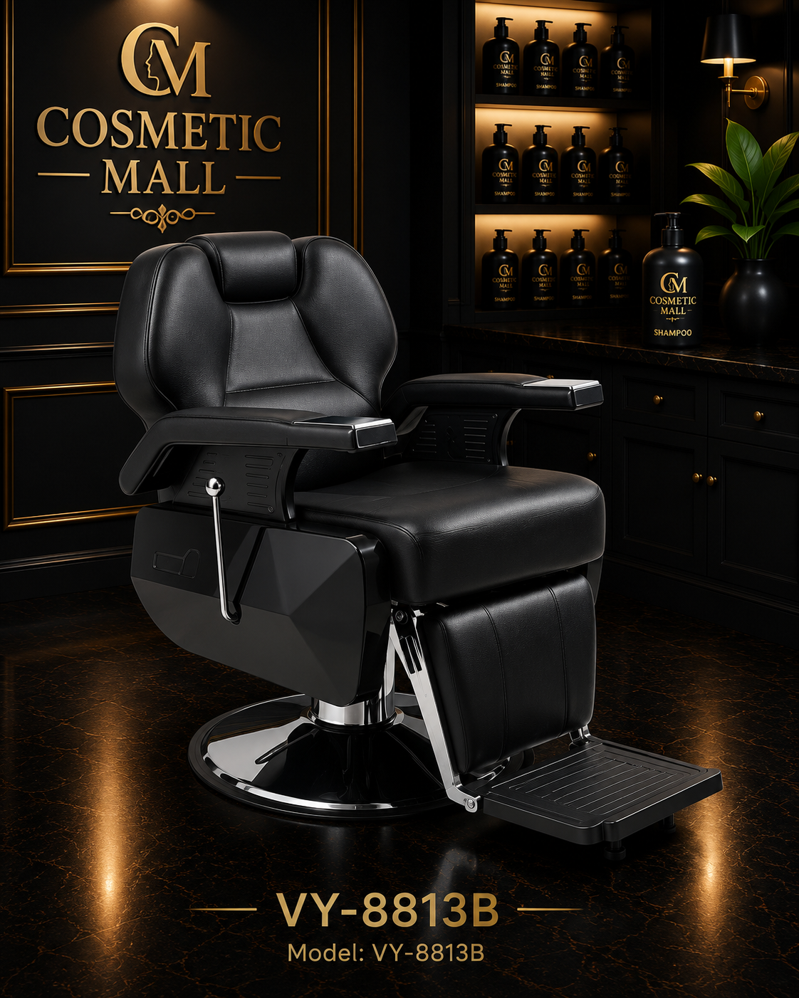 VY-8813B Luxury Hydraulic Barber Chair