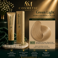 Green Light Hair Coloring Cream 10.13 Platinum Ash Gold Blonde | Professional Permanent Hair Color
