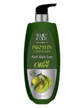 Silky Cool Anti-Hair Loss Conditioner with Protein, Olive Oil & Black Seed – Sulfate-Free Nourishing Formula with Coconut Oil & Milk Protein 250ml & 500ml