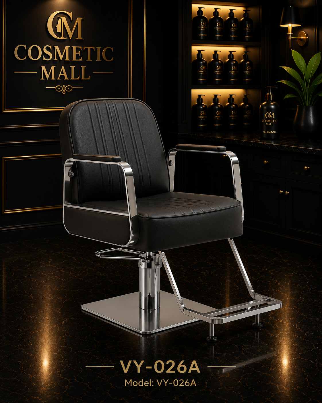 VY-026A Premium Hydraulic Salon Styling Chair