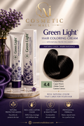 Green Light Hair Coloring Cream 4.4 Copper Brown | Professional Permanent Hair Color