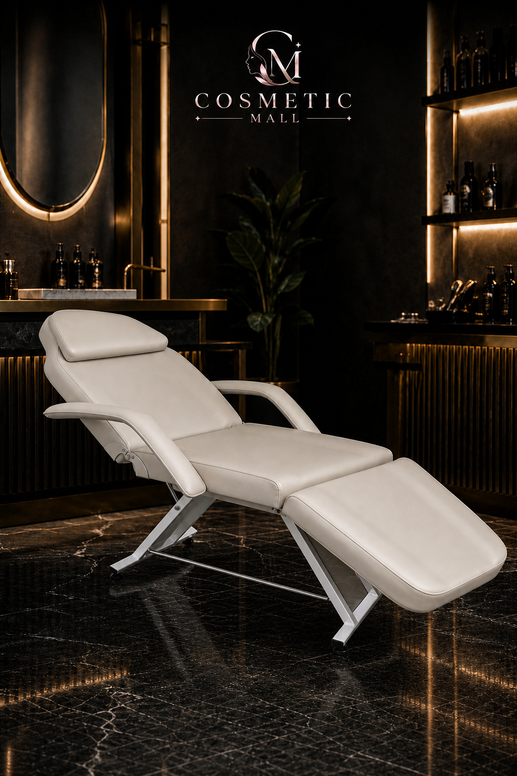 Adjustable Massage Tattoo Bed White