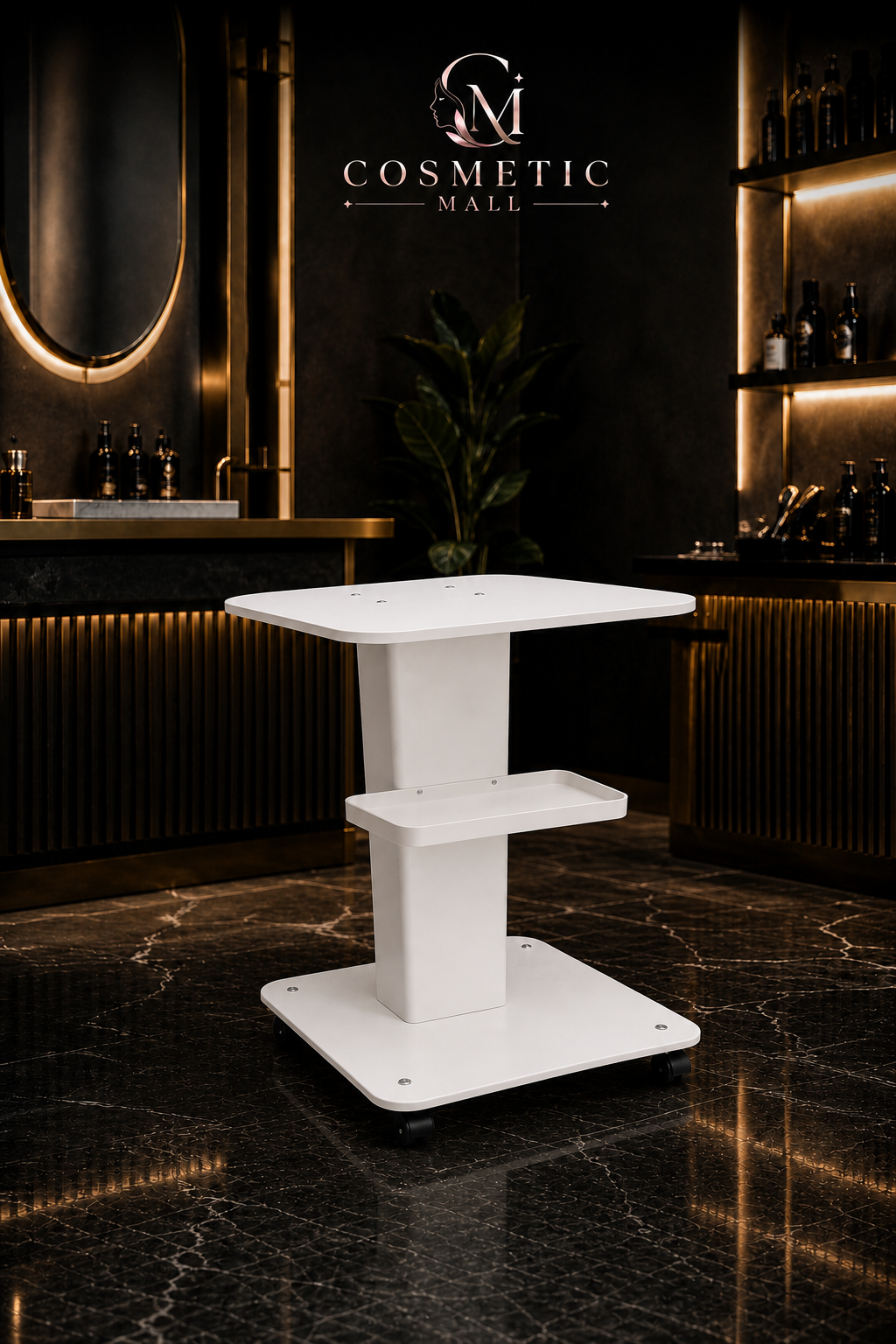 Beauty Machine Trolley White