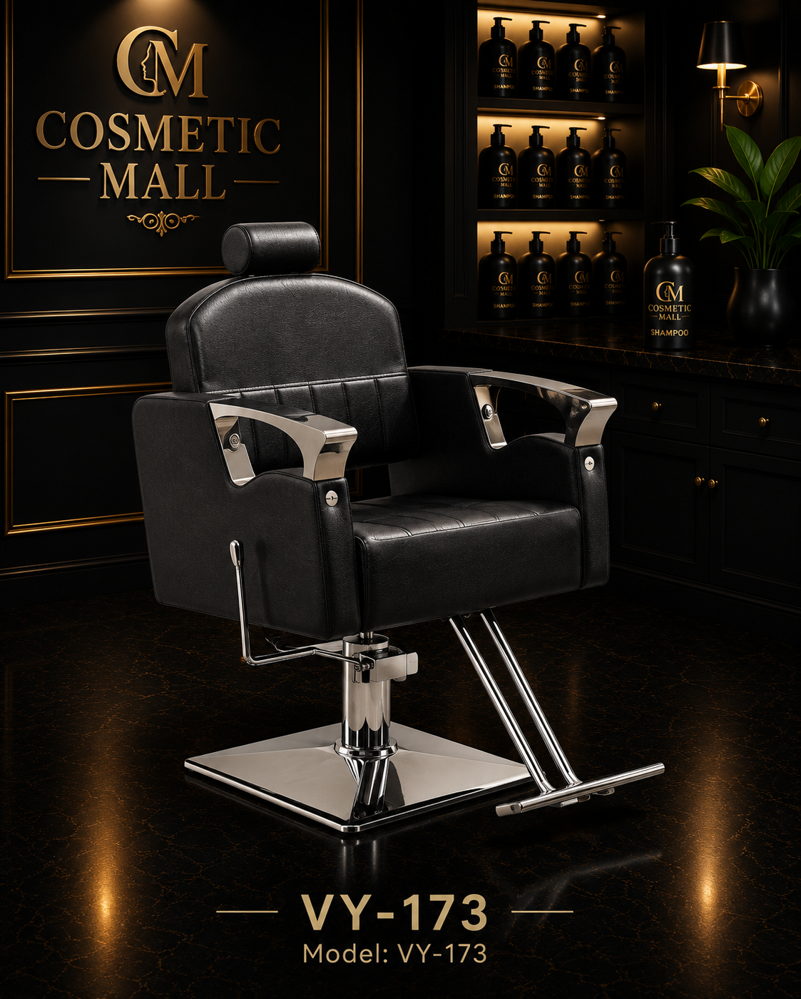 VY-173 Premium Hydraulic Salon Styling Chair