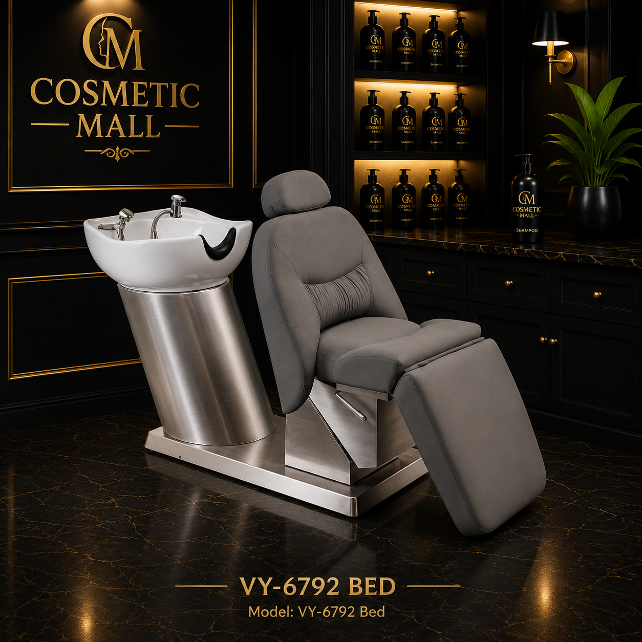 VY-6792 Luxury Shampoo Backwash Unit