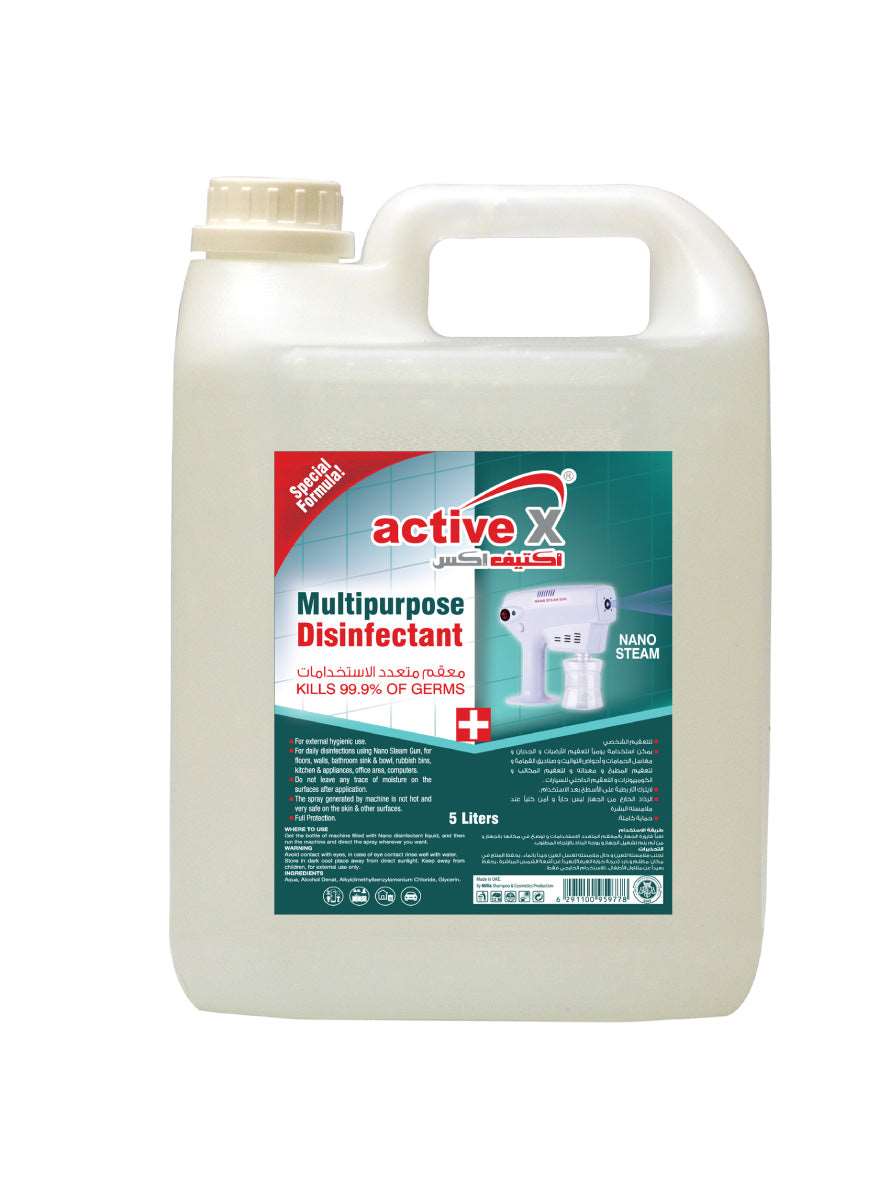 ActiveX Multipurpose Disinfectant 5 Litre For Steam Gun