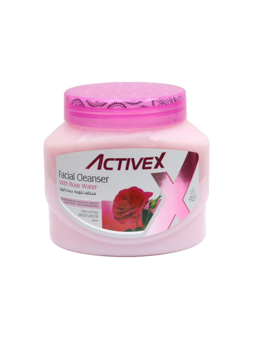 ActiveX Facial Cleanser 500ml - Rose Water