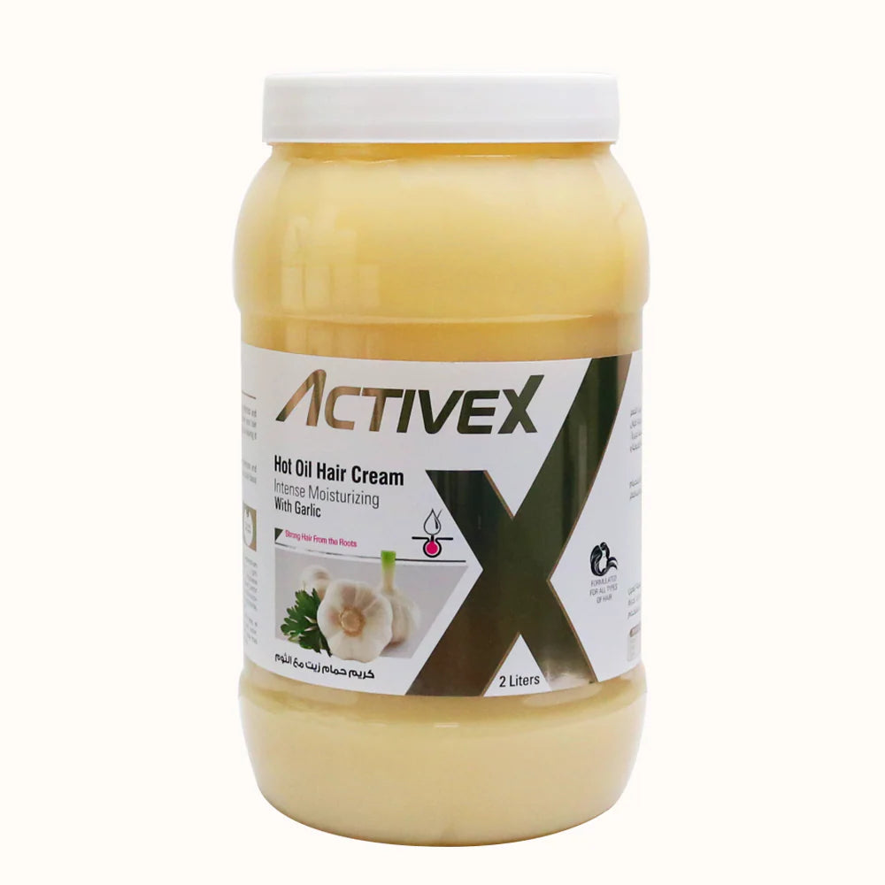 ActiveX Hot Oil Hair Cream 2 Litre - Garlic