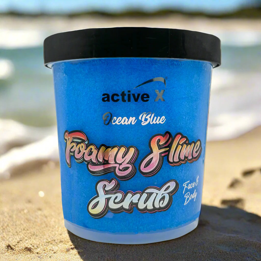 ActiveX - Foamy Slime Scrub- Silky Smooth & Radiant skin with the fun texture of a slime - 800 g