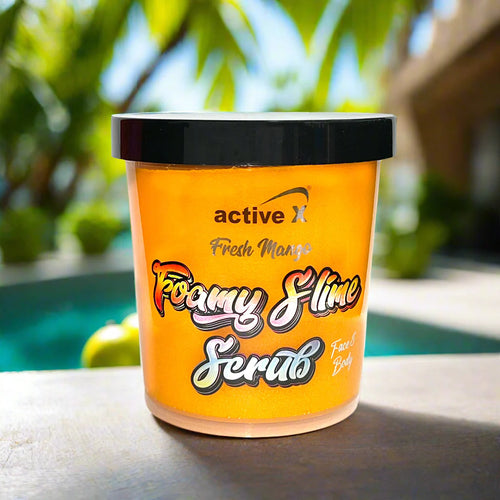 ActiveX - Foamy Slime Scrub- Silky Smooth & Radiant skin with the fun texture of a slime - 800 g