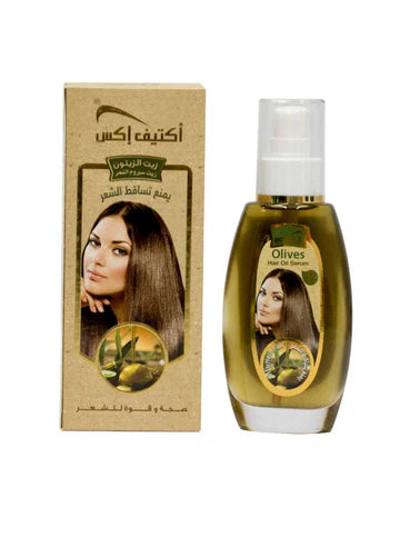 ActiveX Hair Oil Serum 100 ml 10 in 1 Anti Hair Fall (Olives)