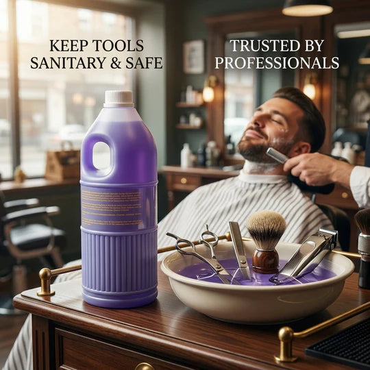 ActiveX Activecide Instrument Disinfectant 2.1L – Salon & Barber Tool Sanitizer with Isopropyl Alcohol - Hospital-Strength Germicidal & Virucidal Solution
