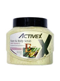 ActiveX Face & Body Scrub 500ml - Vitamin E