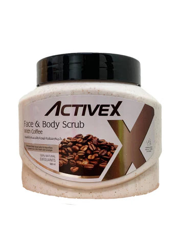 ActiveX Face & Body Scrub 500ml - Coffee