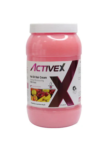 ActiveX Hot Oil Hair Cream 2 Litre - Fruits, Nourishing and Revitalizing