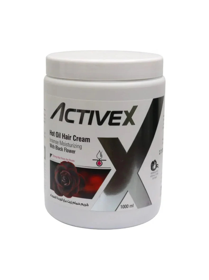 ActiveX Hot Oil Hair Cream 1000 ml - Black Flower
