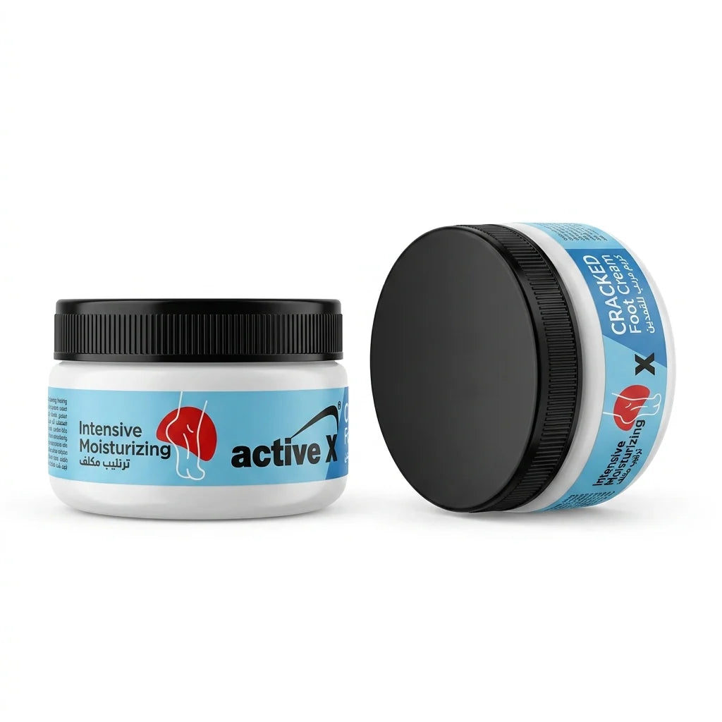 ActiveX Cracked Foot Cream 100ml - Intensive Moisturizing Heel Repair Cream