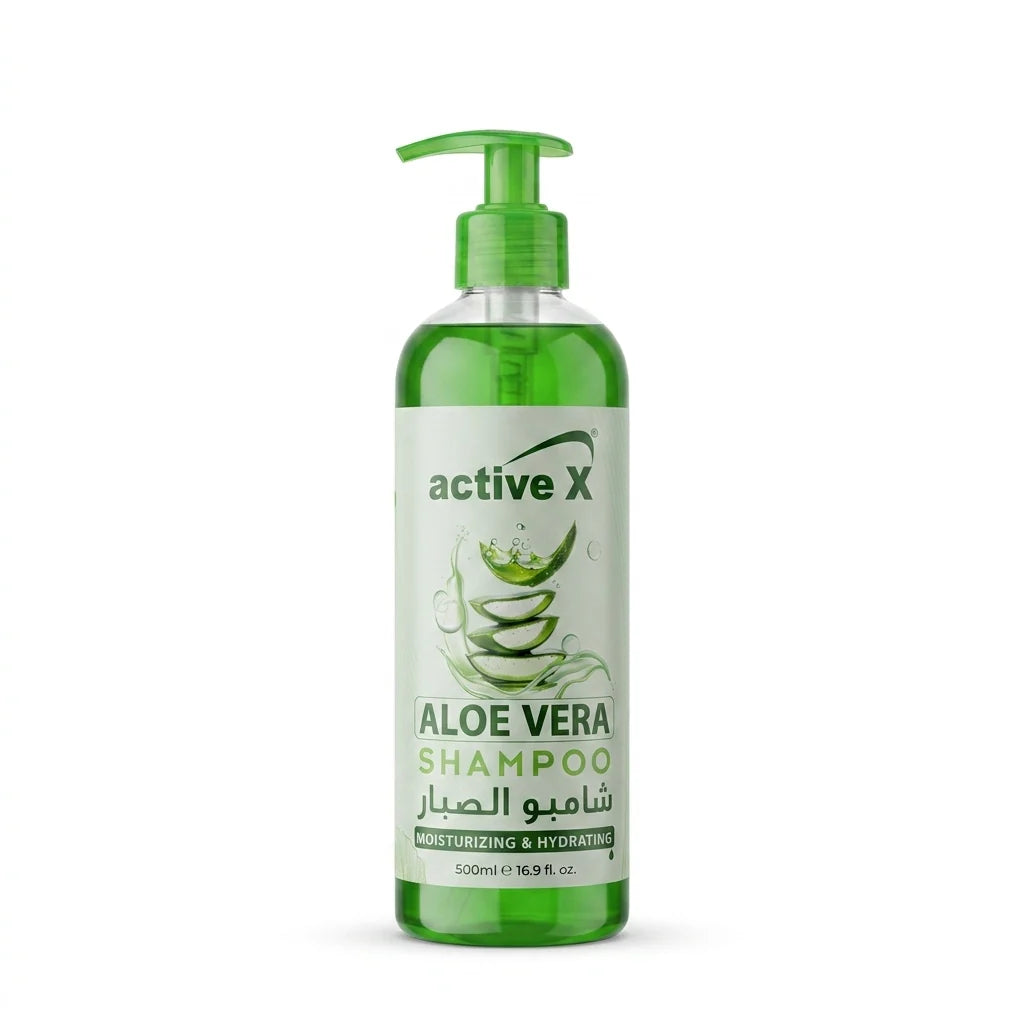 ActiveX Aloe Vera Shampoo 500ml - Hydrating Hair Cleanser