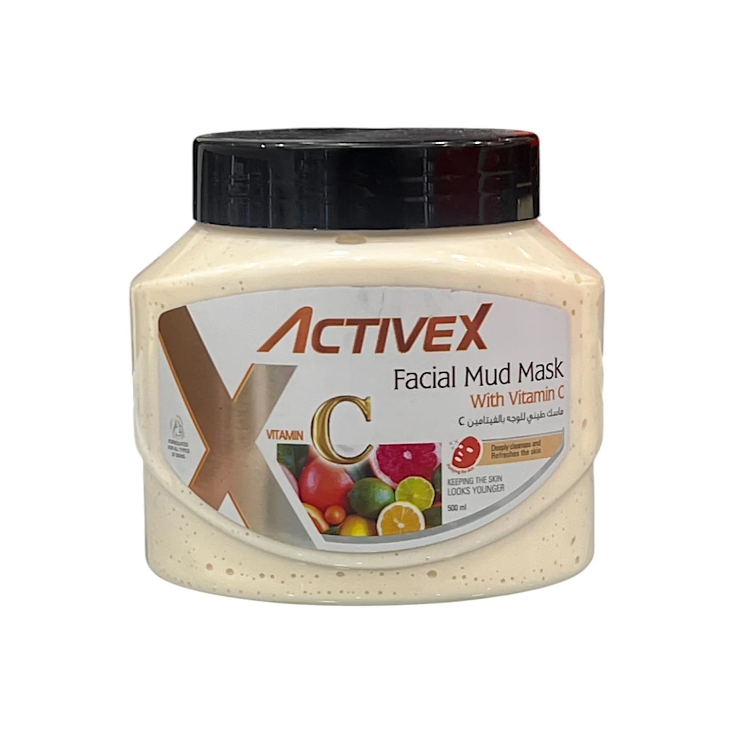 ActiveX Facial Mud Mask 500 ml - Vitamin C