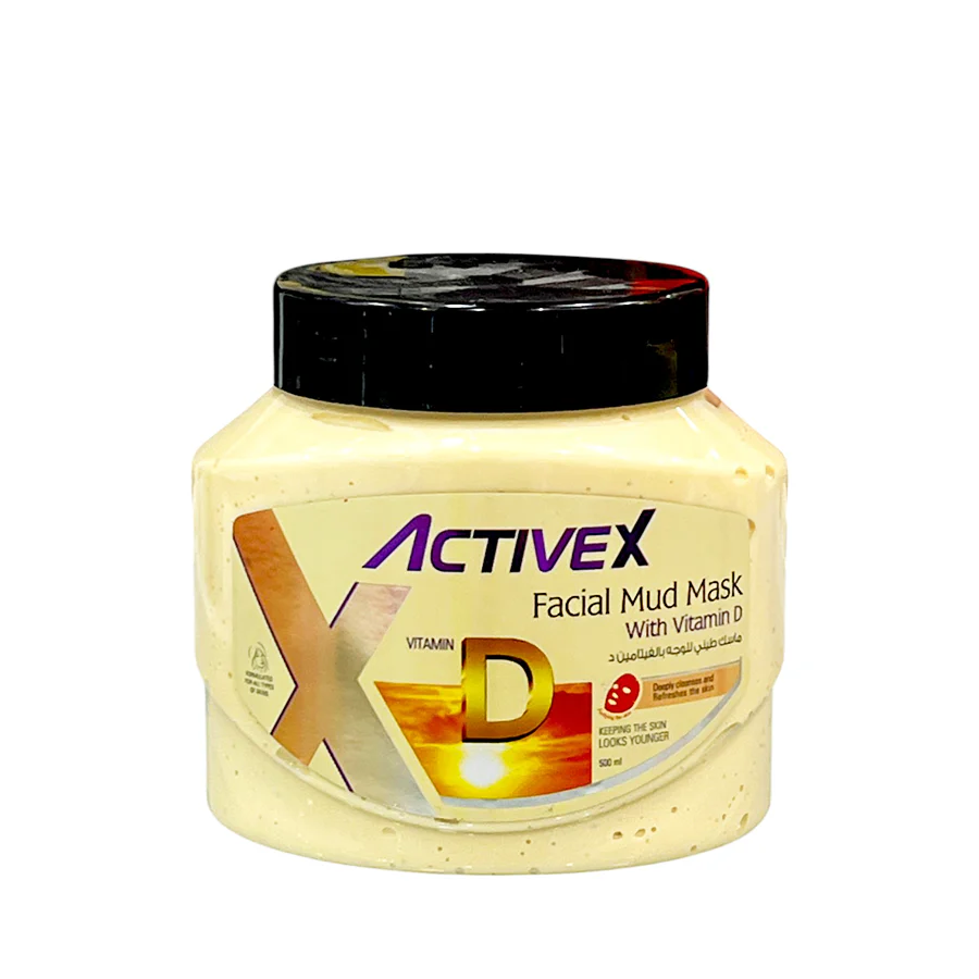 ActiveX Facial Mud Mask 500 ml - Vitamin D