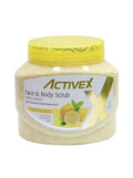 ActiveX Face & Body Scrub 500ml - Lemon