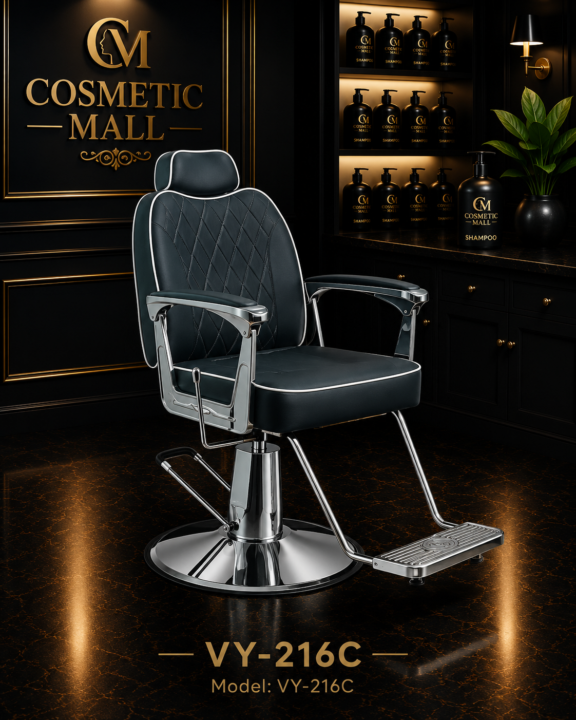 VY-216C Premium Hydraulic Salon Styling Chair