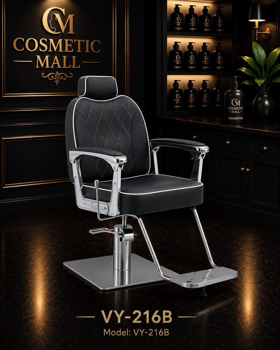 VY-216B Premium Hydraulic Salon Styling Chair
