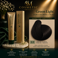 Green Light Hair Coloring Cream 2.2 Irisé Brown | Professional Permanent Hair Color
