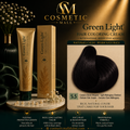 Green Light Hair Coloring Cream 5.5 Light Mahogany Chestnut | Professional Permanent Hair Color