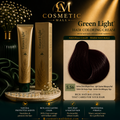 Green Light Hair Coloring Cream 5.56 Light Chestnut Mahogany Red | Professional Permanent Hair Color