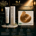 Green Light Hair Coloring Cream 9.73 Very Light Tobacco Blond | Professional Permanent Hair Color