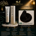 Green Light Hair Coloring Cream 6.73 Dark Tobacco Blond | Professional Permanent Hair Color
