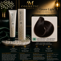 Green Light Hair Coloring Cream 5 Intense Light Chestnut | Professional Permanent Hair Color