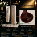 Green Light Hair Coloring Cream 7.4 Copper Blond | Professional Permanent Hair Color