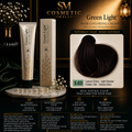 Green Light Hair Coloring Cream 5.03 Light Chestnut | Professional Permanent Hair Color