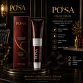 POSA Professional Hair Color Cream 2.0 – Darkest Brown (100ml)