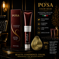 POSA Professional Hair Color Cream 9YG – Very Light Warm Green Blonde (100ml)