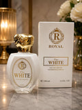 Royal The White Eau De Parfum for Women – Long-Lasting Floral Musk Fragrance | 100ml