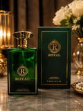 Royal Green Eau De Parfum for Men – Long-Lasting Fresh Woody Aromatic Fragrance | 100ml