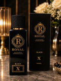 Royal Black X Eau De Parfum for Men – Long-Lasting Woody Oriental Luxury Fragrance | 100ml