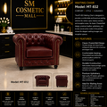 MT-832 Luxury Chesterfield Salon Waiting Chair