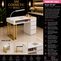MT-009 Professional Manicure Table with Dust Collector, LED Lamp & 4 Drawers