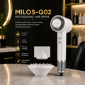 MILOS-Q02 Professional Hair Dryer with Styling Attachments