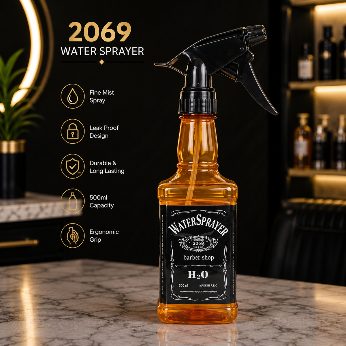 2069 Professional Barber Water Sprayer Bottle – 500ml