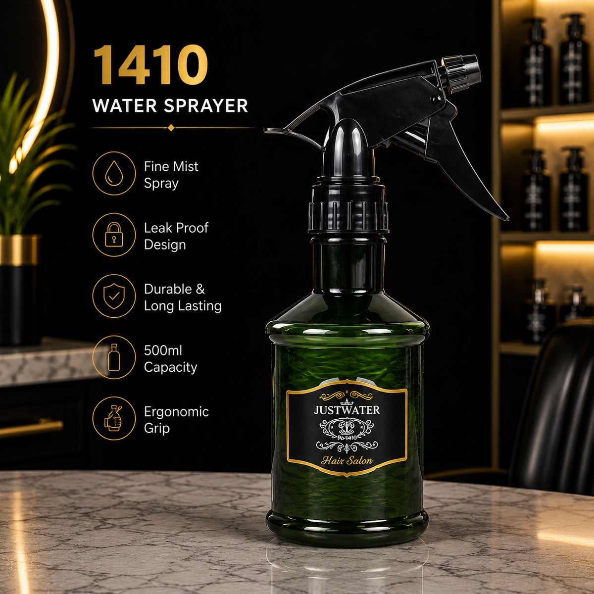 1410 Professional Barber Water Sprayer Bottle – 500ml