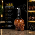 1488 Skull-Shaped Professional Barber Water Sprayer Bottle – 500ml