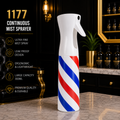 1177 Professional Continuous Mist Spray Bottle – Barber Pole Design