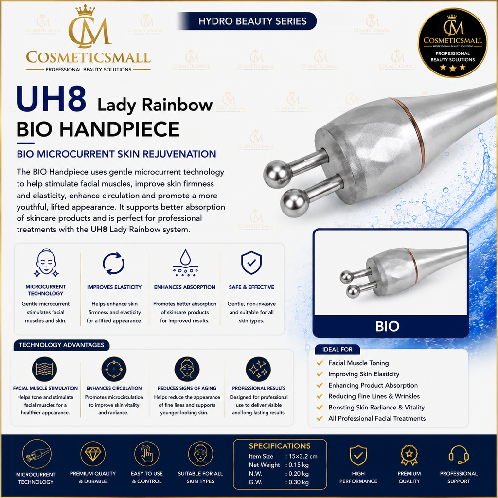 UH8 Lady Rainbow PDT Photodynamic Therapy Handpiece
