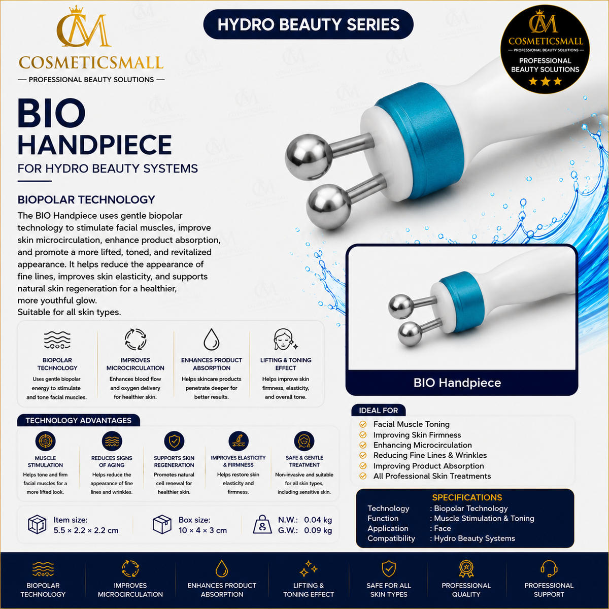 8053 Hydro Beauty Multi-Function System