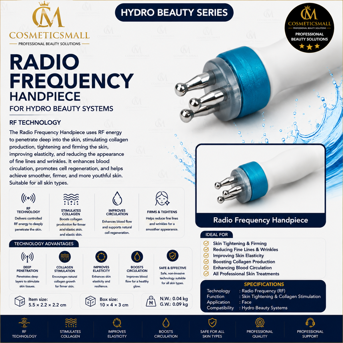 8053 Hydro Beauty Multi-Function System